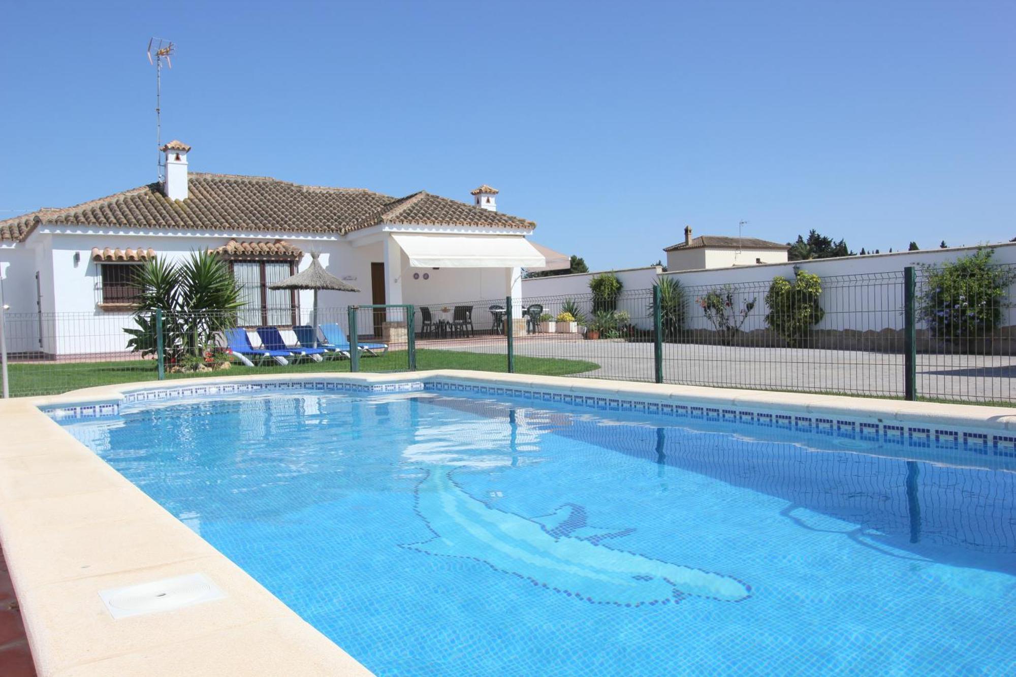 Villa Rocio Conil Конил-де-ла-Фронтера Екстериор снимка